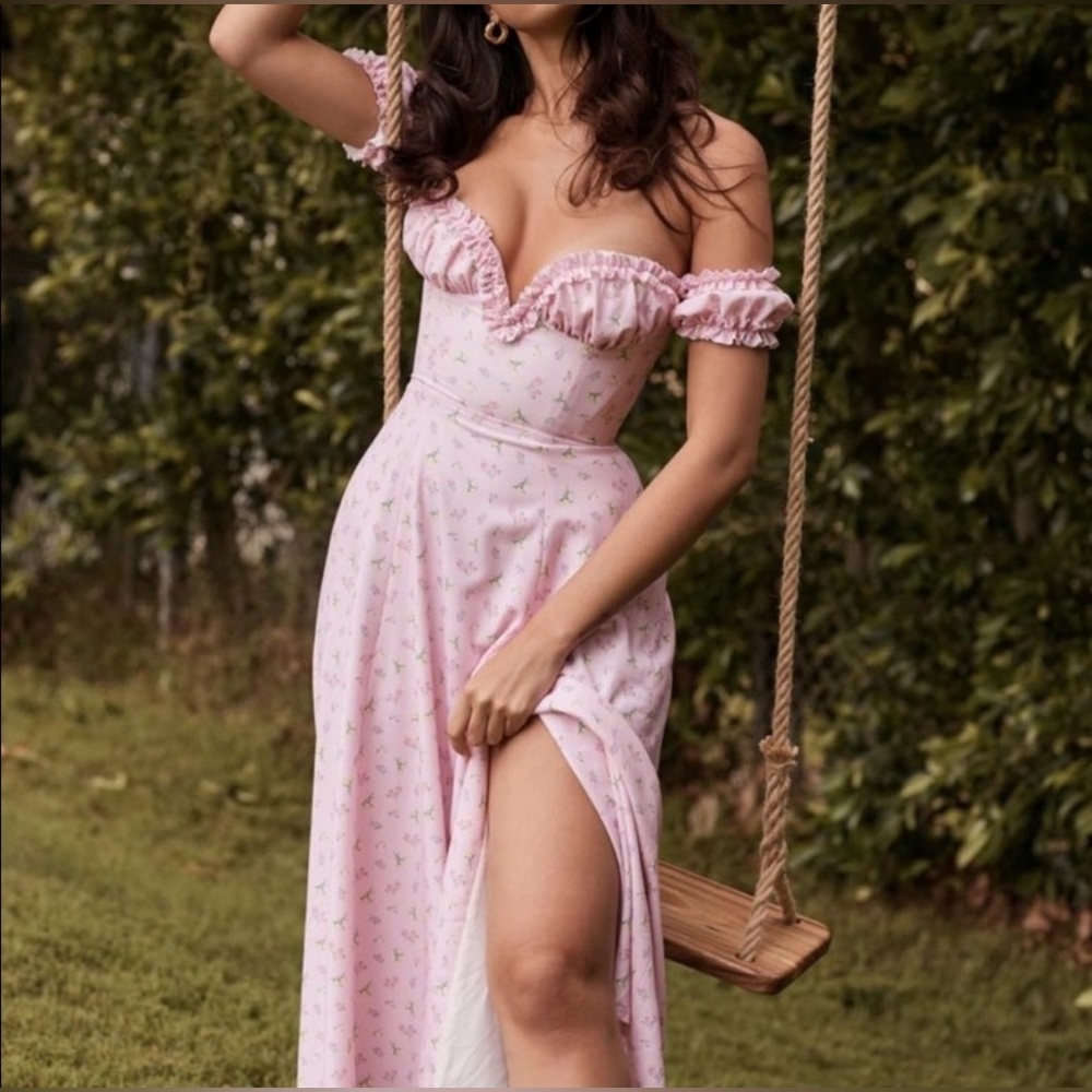 House of CB “Lauren” pink floral